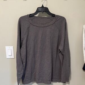 Gray Long Sleeve Shirt